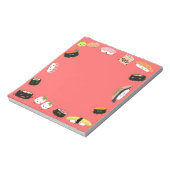 Sushi Party Notizblock (Rotiert)