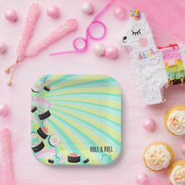 Sushi Party Pappteller