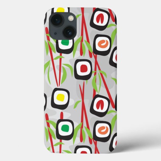 Sushi Pattern Case-Mate iPhone Hülle (Rückseite)