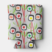 Sushi Pattern Dosenkühler (Rückseite)