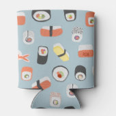 Sushi Pattern Dosenkühler (Rückseite)