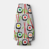 Sushi Pattern Flaschenkühler (Vorderseite)