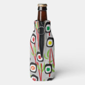 Sushi Pattern Flaschenkühler (Flasche Rückseite)