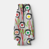 Sushi Pattern Flaschenkühler (Rückseite)