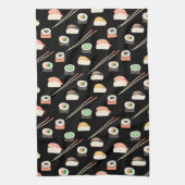 Sushi Pattern Geschirrtuch (Vertikal)
