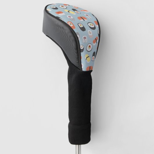 Sushi Pattern Golf Headcover (angewinkelt)