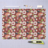 Sushi Pattern Seidenpapier (Handwerk)