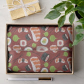 Sushi Pattern Seidenpapier (Geschenk)