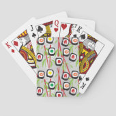 Sushi Pattern Spielkarten (Rückseite)
