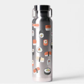Sushi Pattern Trinkflasche (Vorne)