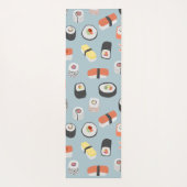 Sushi Pattern Yogamatte (Rückseite)