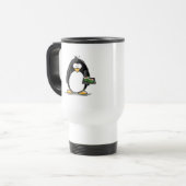 Sushi-Pinguin Reisebecher (Vorderseite Links)