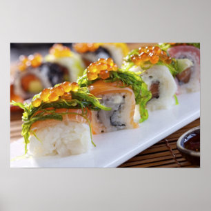 Sushi-Plakat-Drucke Poster