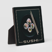 Sushi-Plakette Fotoplatte (Vorderseite)