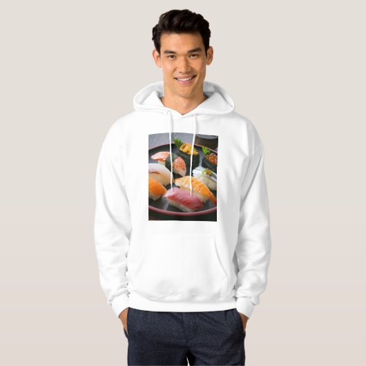 Sushi Platter Hoodie (Vorne ganz)