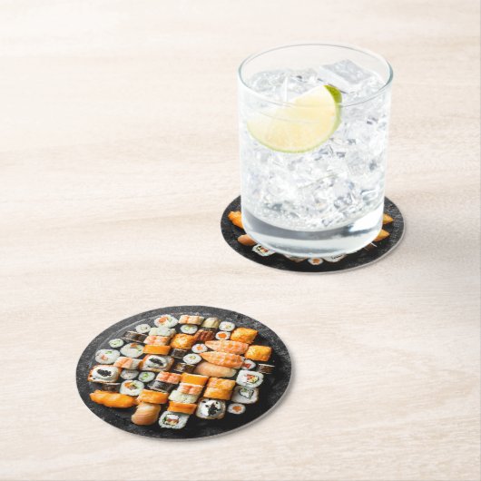 Sushi Platter Paper Untersetzer (Vor Ort)