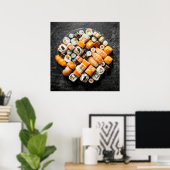 Sushi Platter Poster (Heimbüro)