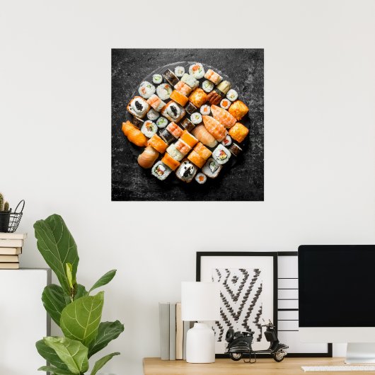 Sushi Platter Poster (Heimbüro)