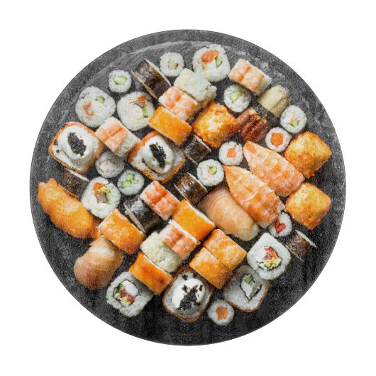 Sushi Platter Schneidebrett (Vorderseite)