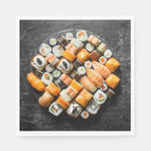Sushi Platter Serviette (Vorderseite)