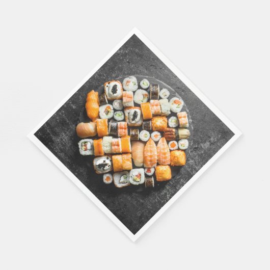 Sushi Platter Serviette (Ecke)