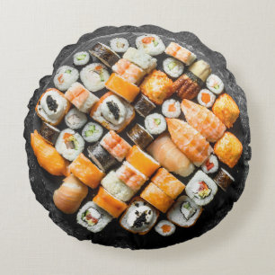 Sushi Platter Throw Kissen