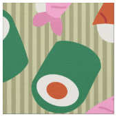 Sushi-Pop-Kunst Stoff (Nahaufnahme)