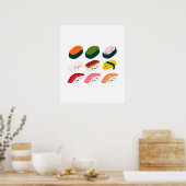 Sushi Poster (Küche)