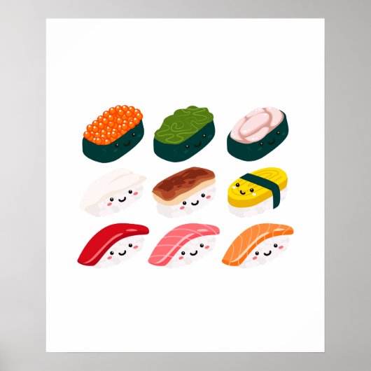 Sushi Poster (Vorne)