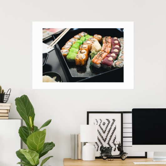 Sushi Poster (Heimbüro)