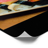 Sushi-Poster in Japan Poster (Ecke)