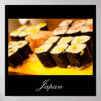 Sushi-Poster in Japan Poster