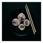 Sushi-Poster Poster (Vorderseite)