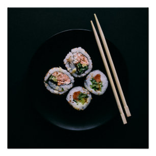 Sushi-Poster Poster