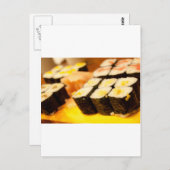Sushi. Postkarte (Vorne/Hinten)