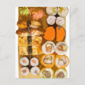 Sushi Postkarte (Vorderseite)