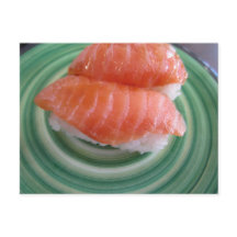 Sushi-Postkarte