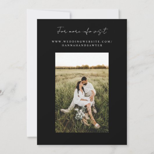 Sushi Pre Wedding Party Gray Einladung (Rückseite)