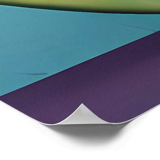 Sushi Radio Tiki Man Poster (Ecke)