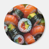 Sushi-Realistisches Essen Magnet (Vorne)
