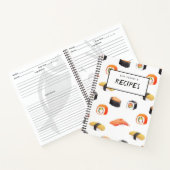 Sushi Recipe Book Notizblock (Innenseite)