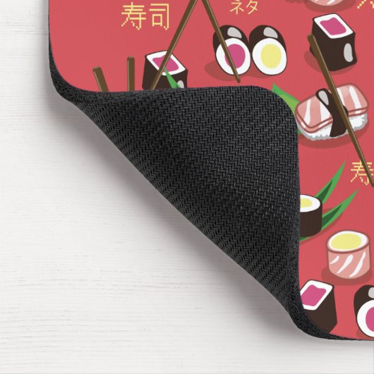 Sushi Red Mousepad (Ecke)