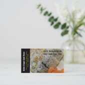 Sushi-Restaurant Kalifornien Rolls Visitenkarte (Stehend Vorderseite)