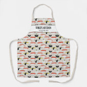 Sushi Restaurant Koch Sobo's Küche Custom Text Schürze (Vorderseite)