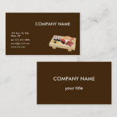 Sushi-Restaurant Visitenkarte (Vorne/Hinten)