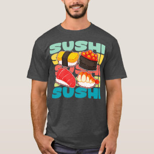 Sushi Retro Vintage T-Shirt