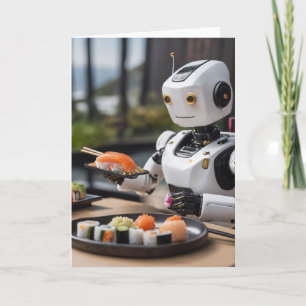 Sushi-Roboter Karte