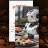 Sushi-Roboter Visitenkarte