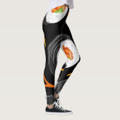 Sushi Roll Athletic Yoga Leggings (Rechts)