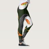 Sushi Roll Athletic Yoga Leggings (Rechts)